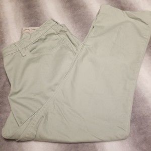 Sage green plus size Riders stretch jeans